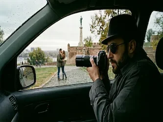Licencirani privatni detektiv iz Beograda vrši diskretan nadzor i fotografisanje lica iz automobila na Kalemegdanu